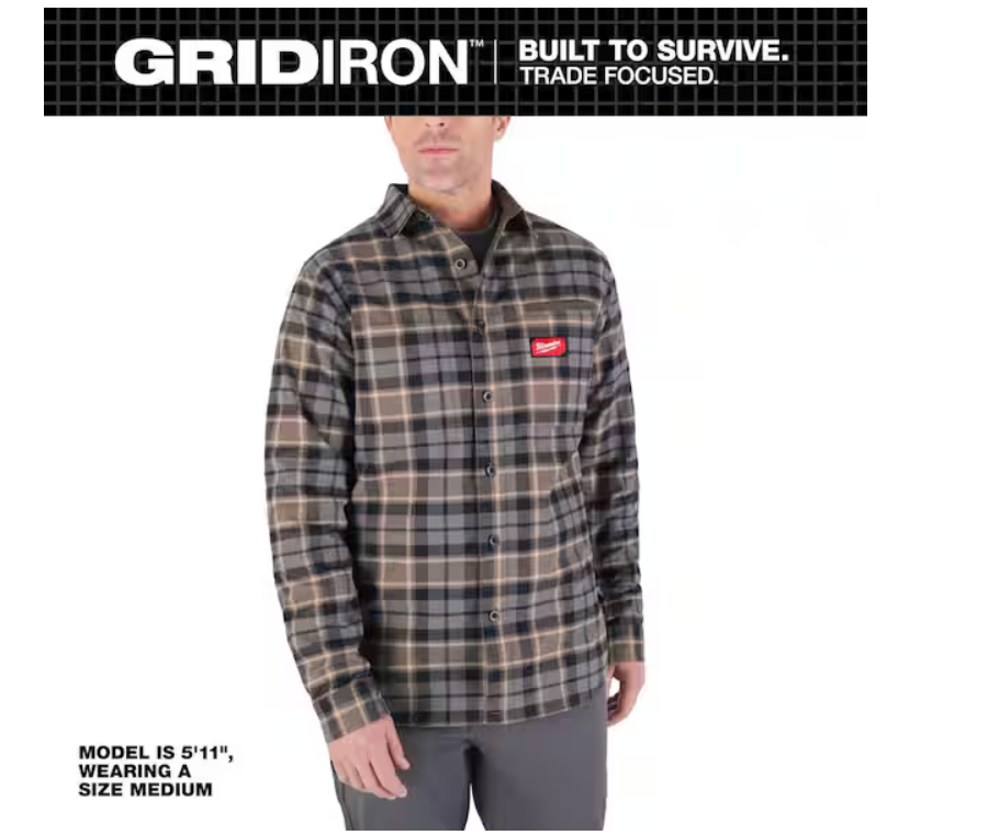 Milwaukee GRIDIRON Flannel Shirt
