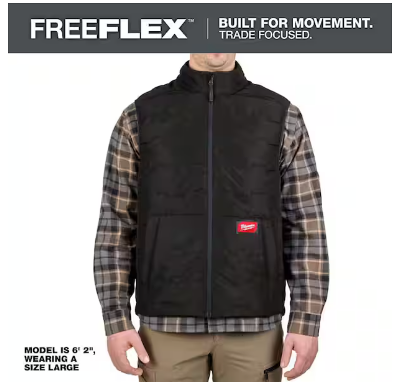 Milwaukee Men's FREEFLEX Lightweight Insulated Vest